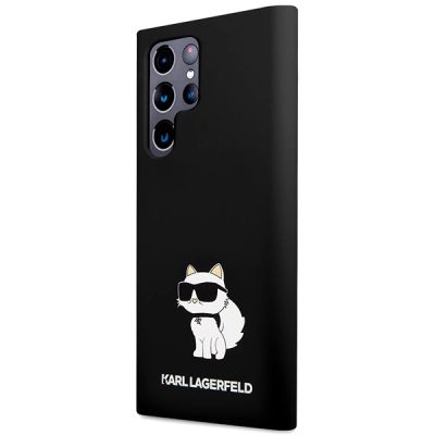 2. Etui Karl Lagerfeld Silicone Choupette na Samsung Galaxy S24 Ultra - czarne