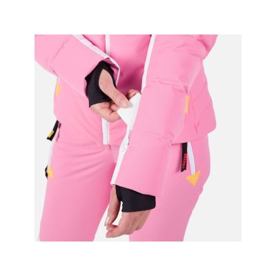 4. Kurtka Rossignol W Pilot Down Jkt różowy