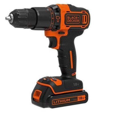 12. Black & Decker BDCHD18KB-QW wiertło Czarny, Pomarańczowy