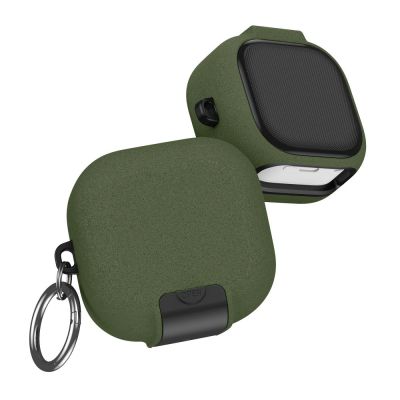 4. Etui Tech-Protect Slim Hook na Samsung Galaxy Buds 4 / 4 Pro - zielone