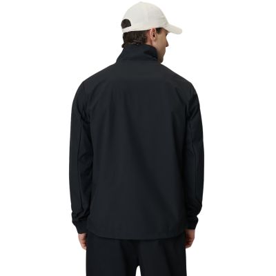 3. Kurtka męska softshell 4F M548 głęboka czerń 4FWSS26TSOFM548 20S
