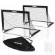 25. VIRTUFIT ZESTAW SKŁADANYCH BRAMEK DO PIŁKI NOŻNEJ - BRAMKI DO PIŁKI NOŻNEJ - 120 X 90 CM