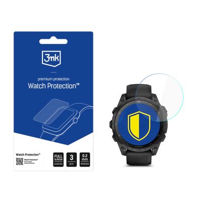 Szkło hybrydowe 3mk Watch Protection FlexibleGlass na Garmin Tactix 8 47mm