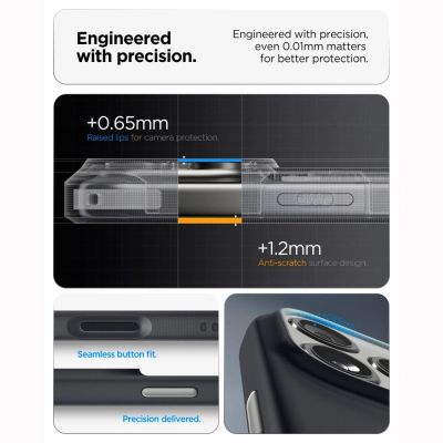 5. Etui Spigen Nano Pop MagSafe na iPhone 18 Pro / 17 Pro - czarne