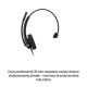 129. Słuchawki przewodowe HP Poly Mission 415 Monaural USB Wired Headset Classic
