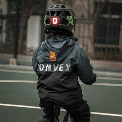 3. Kask rowerowy Rockbros TS-61 10110061004 dziecięcy z odpinaną szczęką rozmiar M (54-57) - zielony