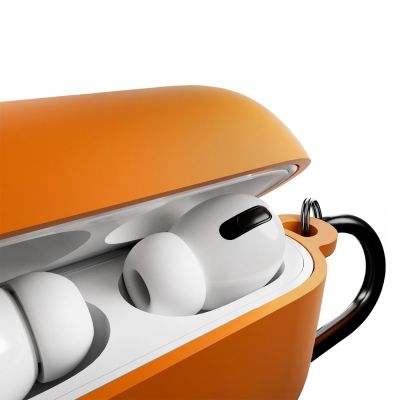 3. Etui Puro Icon na AirPods Pro 3 - pomarańczowe