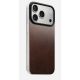 NOMAD Magnetic Leather Back - nakładka magnetyczna na iPhone 18 Pro / 17 Pro kompatybilna z MagSafe, skóra Horween (rustic brown)