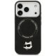 3. Etui Karl Lagerfeld Choupette Pin MagSafe do iPhone 17 Pro Max - czarne