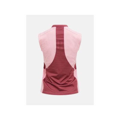 2. Koszulka damska PEAK PERFORMANCE W Mountainbreath Sleveless Polo kolor różowy