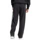 3. Spodnie męskie adidas Essentials Three Stripes Fleece Wide Leg czarne JM1770