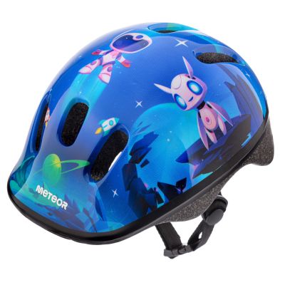 7. Kask rowerowy Meteor KS06 Alien Jr 17438 r. XS 44-48 cm
