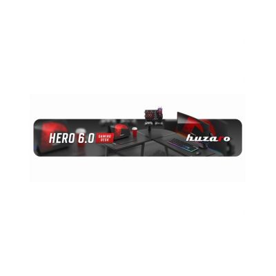 20. Biurko gamingowe Huzaro Hero 6.0 Black RGB