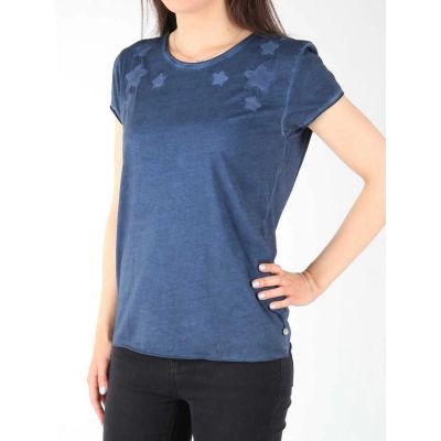 4. T-shirt Lee Star Tee Navy W7323DS35