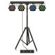 2. Behringer STAGE TRI LED BUNDLE ST1 Zestaw 4xLEDPAR z kontrolerem + statyw