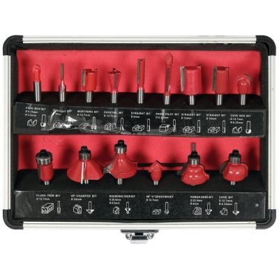 2. Yato YT-68007 frezy Zestaw bitów 15 szt.