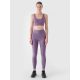6. Legginsy treningowe z wysokim stanem damskie 4F 4FRAW24TFTIF353-50S