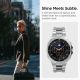 9. Pasek Spigen Modern Fit Band na Samsung Galaxy Watch 40 / 44 / 46 mm - srebrny