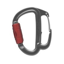 Petzl M042AA00 karabińczyk do wspinaczki Zapięcie z blokadą W kształcie litery D Aluminium Szary 1 szt.