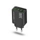 8. ESPERANZA ŁADOWARKA SIECIOWA 36W 4X USB-A QC 3.0 18W EZC107K