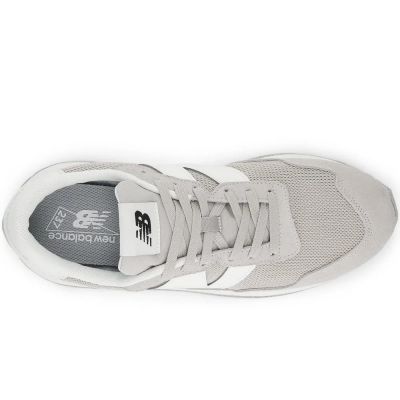 3. Sneakersy męskie New Balance 237 buty sportowe zamszowe szare (MS237LGG)