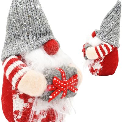 3. SKRZAT GNOM DEKORACYJNY 15CM SZARY BOY