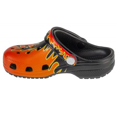 2. Klapki Crocs Classic Flames Clog Jr 210993-0C4