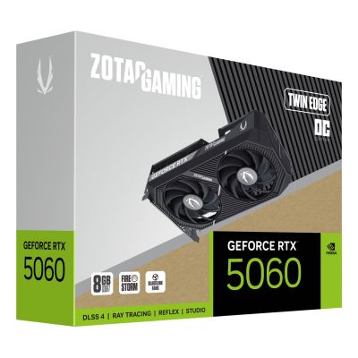 7. Karta graficzna ZOTAC GAMING GeForce RTX 5060 TWIN EDGE OC 8GB