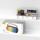 10. Głośnik bezprzewodowy Dudao Y21 podświetlany RGB Bluetooth 5.3 - czarny