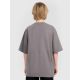 2. T-shirt oversize z nadrukiem chłopięcy 4F 4FJRAW25TTSHM3062-24S