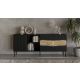 5. Komoda INSERTO 3D1W 190x40x80 czarny + LED