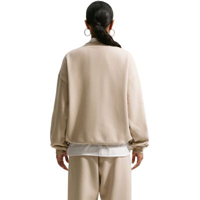2. Bluza damska Nike Studio Fleece kremowa IM8082 236