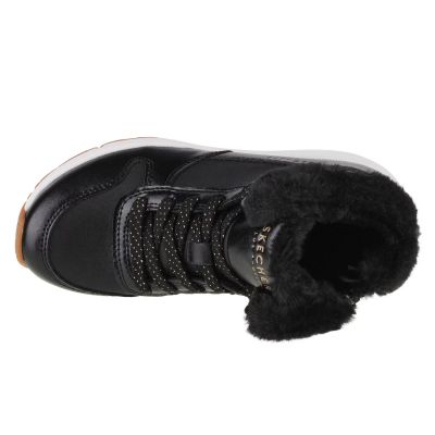 3. Skechers Uno - Cozy On Air 310518L-BKRG Czarne 28