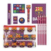 FC Barcelona zestaw przyborów szkolnych w saszetce  2700002517