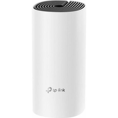 7. TP-Link Deco E4 (1-pack) Dual-band (2.4 GHz/5 GHz) Wi-Fi 5 (802.11ac) Biały, Szary Wewnętrzny