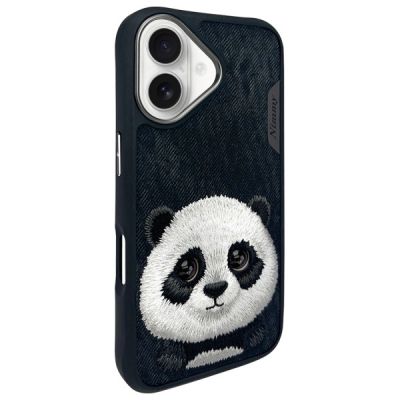 2. Etui Nimmy Big Eyed Pet 2.0 Panda na iPhone 16 - czarne