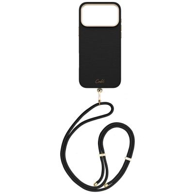 2. Etui UNIQ Coehl Mirelle Magnetic Charging na iPhone 17 Pro Max - czarne