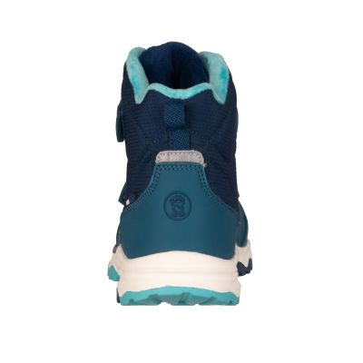 5. Buty zimowe dziecięce Trollkids Kids Hafjell Winter Boots śniegowce wodoodporne na rzepy niebieskie (264-102)