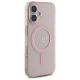 4. Guess GUHMP16SHFGEREP iPhone 16 6.1"      różowy/pink hardcase IML Glitter Circle MagSafe