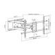 7. Uchwyt do telewizora Equip Sienu laikiklis 650324 37'-90''