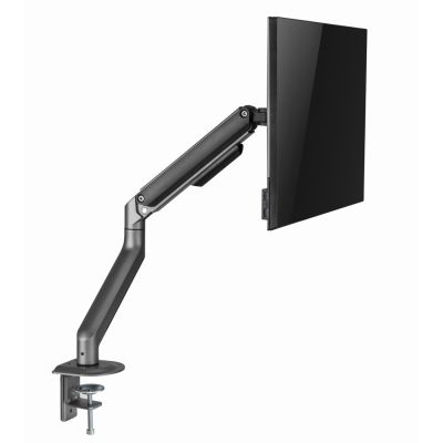 10. GEMBIRD BIURKOWE REGULOWANE RAMIĘ/UCHWYT NA MONITOR 17-32, VESA 100X100MM, DO 9 KG, KOLOR SZARY