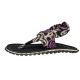 11. Gumbies - damskie japonki Slingback - BLACK SWIRLS