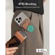 9. Portfel magnetyczny ESR Classic RFID Magnetic Wallet Stand MagSafe na telefon - brązowy