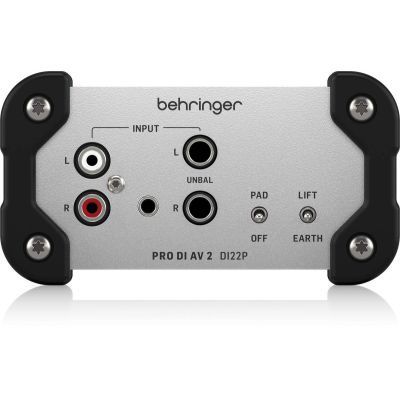 Behringer DI22P  DI-box pasywny stereo