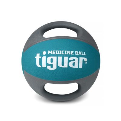 2. Piłka lekarska z uchwytami tiguar 6 kg TI-PLU006