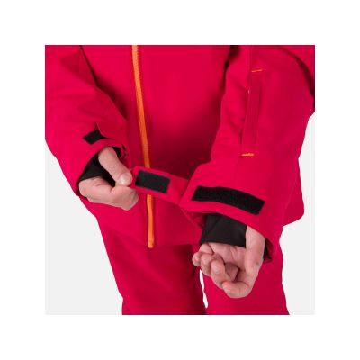 7. Kurtka Rossignol Jr Strawpile Jkt czerwony