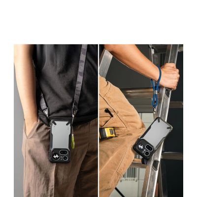 8. Etui Ringke Fusion X na Nothing Phone 4A Pro - przezroczysto-czarne