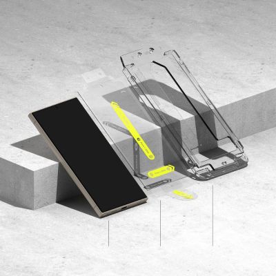 9. Szkło hartowane Ringke Easy Slide 2-pack na Samsung Galaxy S24 Ultra