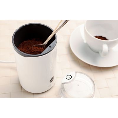 6. ELDOM MŁYNEK DO KAWY MK50 CAFF, MOC 200 W, NÓŻ STALOWY, PRZYCISK PULSACYJNY
