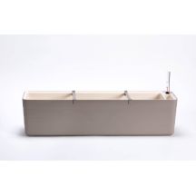 URBALIVE BERBERIS Donica samonawadniająca prostokątna 80 x 20 cm, jasnoszary